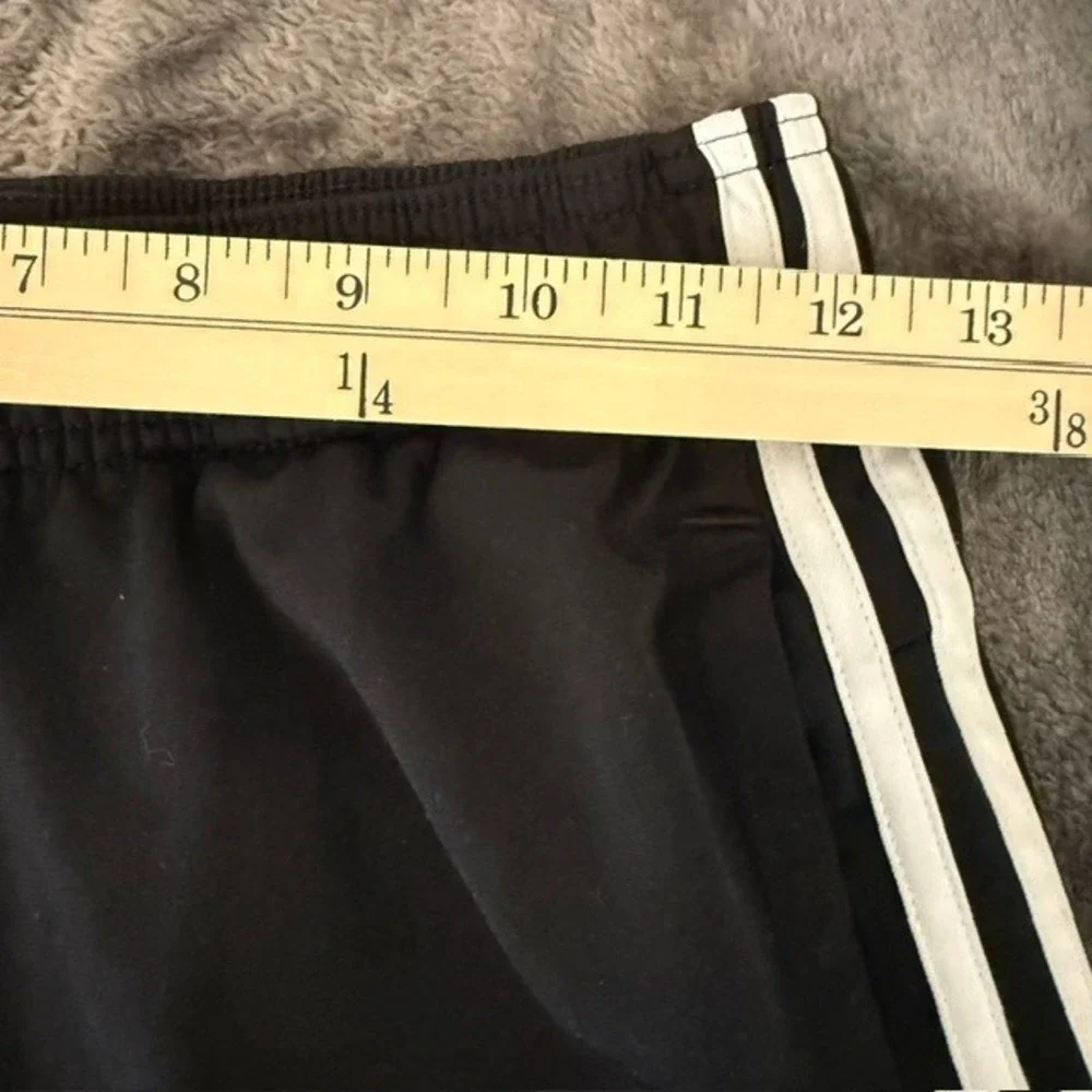 adidas Primegreen Essentials Warm-Up Open Hem 3-Stripes Track Pants‎ Black Small